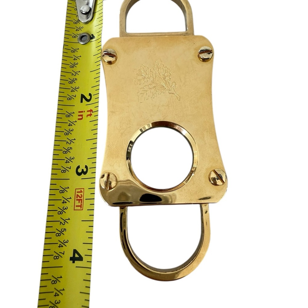 Montecristo gold tone cigar cutter preowned - Picture 5 of 7